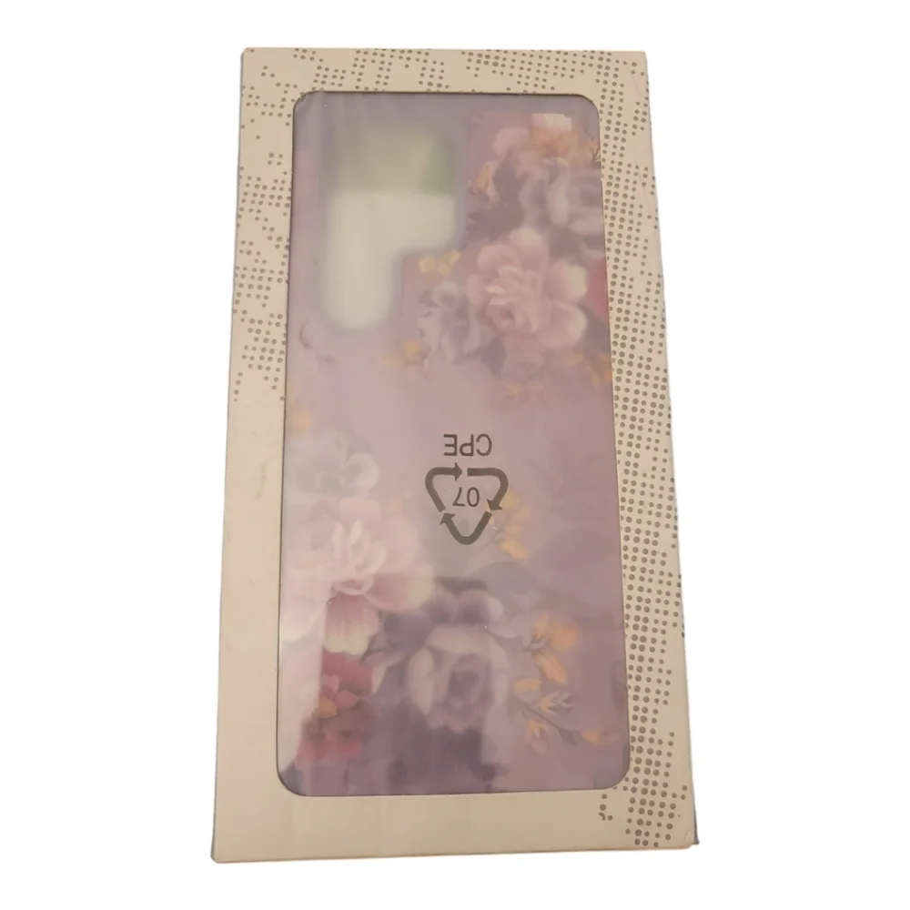 Samsung Galaxy S23 Ultra Purple Flower Phone Case